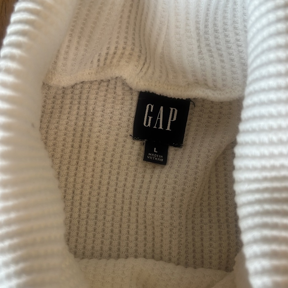GAP Ivory Ribbed Lounge Set - Picture 3 of 11